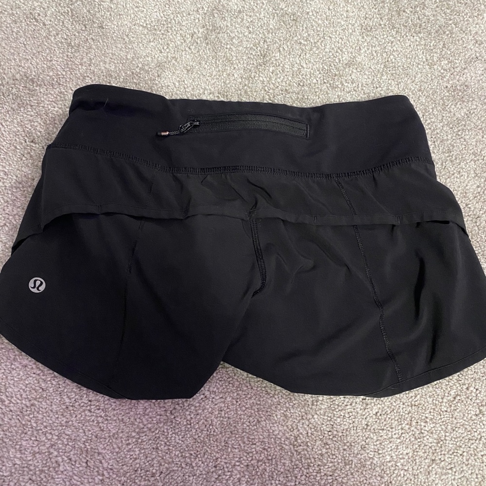 Black lululemon shorts